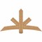 Ekena Millwork Alberta Smooth Timber Gable Bracket, Western Red Cedar, 60"W x 32"H x 5 1/2"D x 5 1/2"F, 13/12 Pitch GBW060X32X0606ALB00SWR - alternate 1